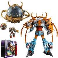 ชุด G1ชิ้นเอก Unicron IDW โมเดลเคลื่อนไหวตุ๊กตาขยับแขนขาได้แปลงร่างสำหรับหุ่นยนต์ของเล่นรถยนต์ ABS ขนาด40ซม.