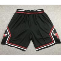 เสื้อคุณภาพสูง ❇✟✶NBA Shorts Chicago Bulls Sports black