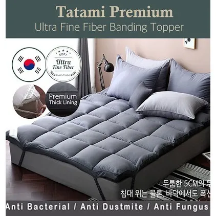 Krafter Korea Tatami Mattress Topper, Standard Single Bed Mattress Thickness