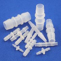 200 5pcs 1.6-15.8mm PP Plastic Pipe Connector Aquarium Air Pump Tube Fittings Garden Irrigation Hose Straight Connector