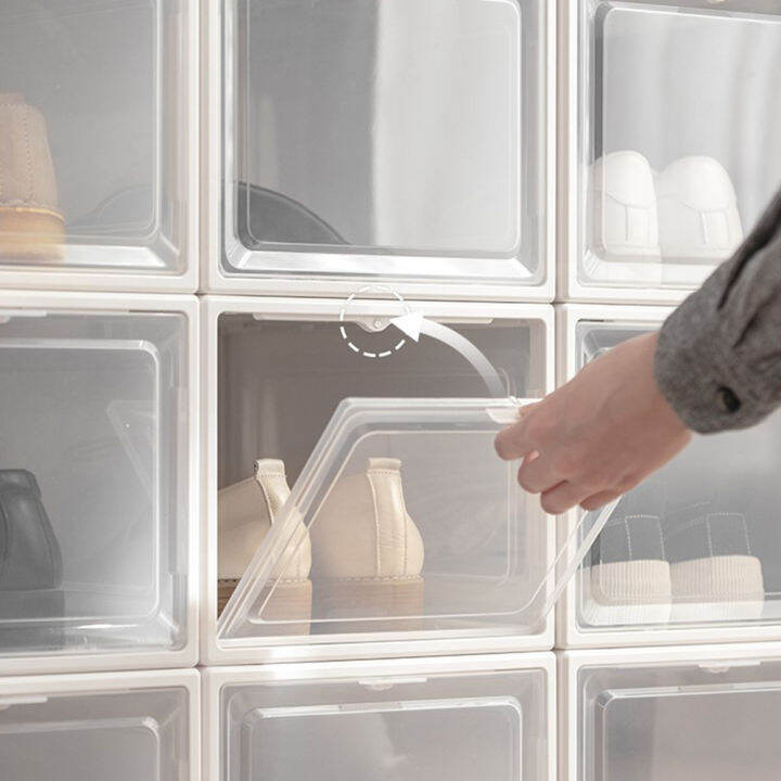 Stackable Luxury Shoe Box/Organizer Large Space Shoe Box | Lazada PH