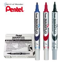 Pentel Whiteboard ปากกาไวท์บอร์ด เพนเทล MWL5S เติมหมึกได้ (กล่องละ 12 ด้าม)
