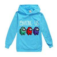 3-15 Years Old Among Us Boys Girls Sweatshirt Fashion Cartoon Printed Spring Autumn Kids Casual Top Sweater Baju Kanak-kanak