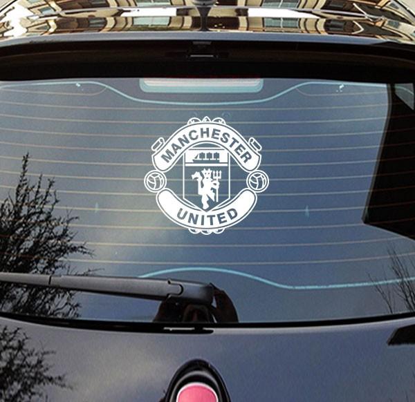 Manchester United Car Sticker 