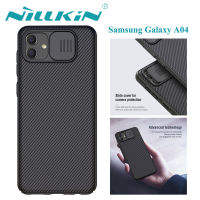 Nillkin เคส Samsung Galaxy A04,เคส Samsunga04ฝาหลังป้องกันกล้องเลื่อนกล้อง