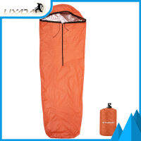 TOMSHOO ถุงนอนฉุกเฉินน้ำหนักเบากันน้ำความร้อนสะท้อนแสงถุงนอนความร้อน Survival Gear สำหรับการผจญภัยกลางแจ้งแคมป์ปิ้ง Hiking