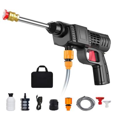 Portable Pressure Washer for Car High Pressure Motor Water Sprayer Power Washer Pressure Washer with High Pressure Motor Plug-And-Play Overheating Protection for Floor Cleaning security