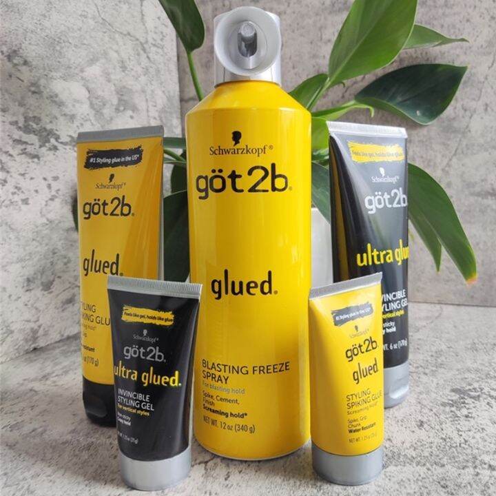 Spot US Schwarzkopf Got2b Glued waterproof moisturizing styling