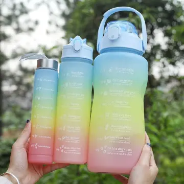 New 400ml Running Water Bottle Hiking Water Holder Fitness Water Bottles  With Dust Cover Water Bag