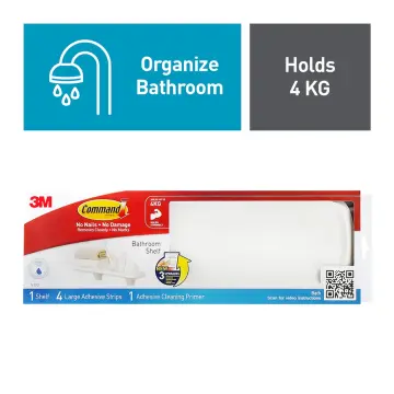 3M Command Bathroom Plate Shelf - Hardware Specialist