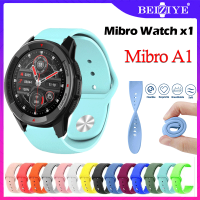 สาย Mibro Watch x1 สายนาฬิกาข้อมือซิลิโคน Mibro A1 ร์ทวอทช์ สายนาฬิกา