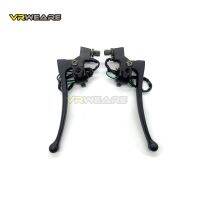 【cw】 Motorcycle 22mm 7/8 quot; Length Clutch Brake Levers W/ 10MM Mirror Holder Hole CG125 150 Pit