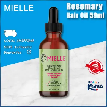 Mielle Scalp & Hair Strengthening Oil, Rosemary Mint - 2 fl oz