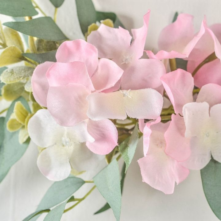 ayiq-flower-shop-luanqi-ดอกไม้ประดิษฐ์ไฮเดรนเยียยูคาประดิษฐ์พืชปลอมด้วยเหล็กทองโลหะแหวนพวงหรีดพวงมาลัยตกแต่งงานแต่งงาน