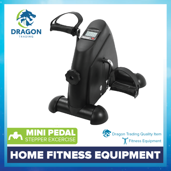 Mini Pedal Stepper Exercise Machine Lcd Display Indoor Cycling Bike