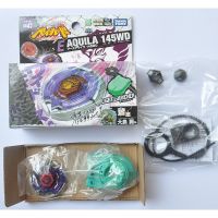 Takara Tomy Beyblade Metal Battle Fusion Top BB47 AQUILA 145WD ล้อไฮบริดพร้อมเครื่องส่งสัญญาณแสง