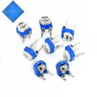 ✌✎ 10pcs/lot RM065 RM-065 100 200 500 1K 2K 5K 10K 20K 50K 100K 200K 500K 1M ohm Trimpot Trimmer Potentiometer variable resistor