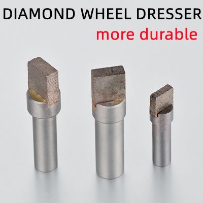 Durable Diamond Grinding Dresser Polishing Wheel Dressing Pen Square Head Sharpening Stone disc Abrasive Tools 1pc