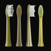 ZZOOI Sonic Electric ToothBrush For ROAMAN T10/T10S/T3/T5 10Pcs/Set Avocado Green Brush Heads Clean Whiten DuPont Smart Brush Head