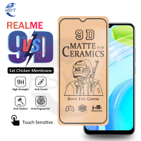 ชนิดเคลือบเพื่อความอ่อนโยนกระจกอย่างหนา Matte สำหรับ OPPO Realme C55 C30s C30 C33 C35 C25y C21y C11 C25 C25s C21 C20 C15 C12 C11ฟิล์มปกป้องหน้าจอ2021