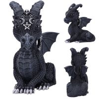 New Mythology Cute Animal Statue Cerberus Dragon Griffin Ouroboros Resin Decorative Figurines Mini Home Accessories Gift Toys