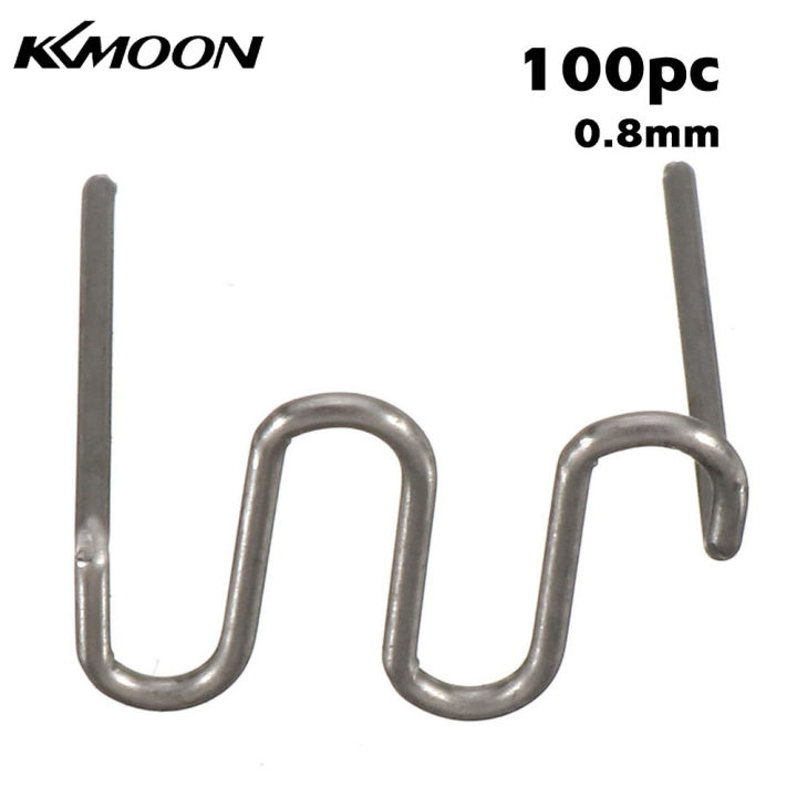 kkmoon-100pcs-กันชนเครื่องเชื่อมพลาสติกลวดเชื่อมช่างเชื่อมพลาสติก-studs-ลักษณะซ่อมเครื่องซ่อมซ่อมมาตรฐานตัดก่อนคลื่น-staple