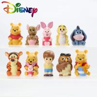 [ใหม่2023] 10Pcs Disney วินนี่เดอะพูห์พิกเล็ตทิกเกอร์ Eeyore นกฮูก Action FIGURE Anime ของเล่นโมเดลการ์ตูนคอลเลกชันชุดตุ๊กตาสำหรับเด็ก