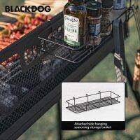 Naturehike-BLACKDOG เตาคาร์บอนพับได้พกพาได้ปรับอุณหภูมิได้ตะแกรงย่างบาร์บีคิวแคมป์ปิ้งได้5-8คนเตาอบปิกนิกกลางแจ้ง