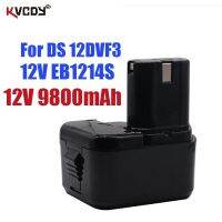 【Best value】 【Discount】 คุณภาพสูง9800MAh 12V 9.8Ah สำหรับ Hitachi EB1214S 12V EB1220BL EB1212S WR12DMR CD4D DH15DV C5D , DS 12DVF3