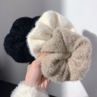 【CW】 Thicken Corduroy Scrunchie Large Intestine Hair Big Size Hairy Rope Headwear 2022