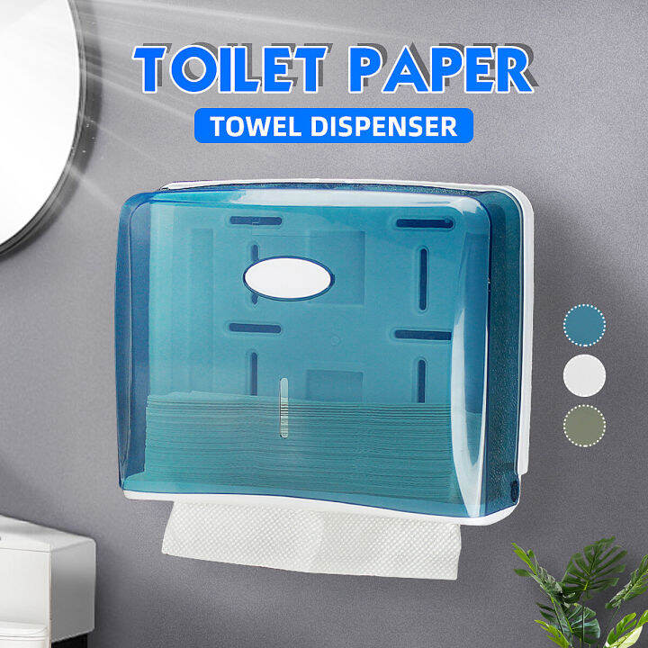 Waterproof Towel Dispenser Box Bathroom Hand Paper Shelf Holder