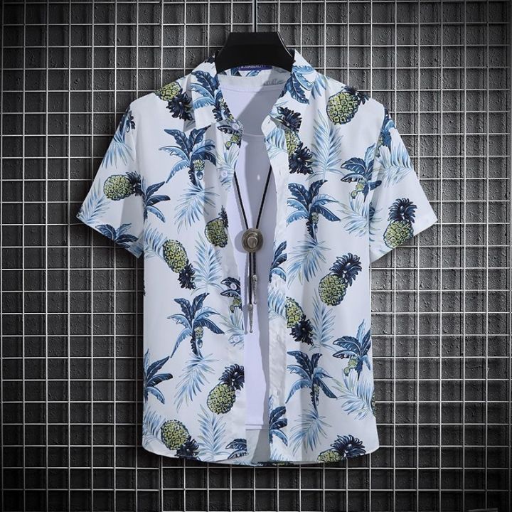 hawaiian-shirt-suits-men-loose-shirt-thai-beach-suit-hainan-sanya-tourism-wind-leisure-shirt