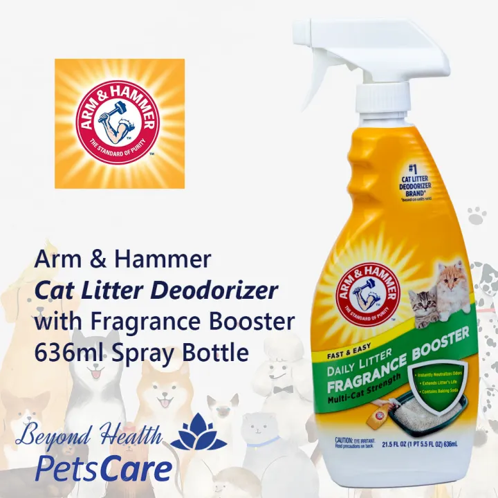 Cat Litter Daily Fresh Deodorizer Spray with Fragrance Booster 636ml