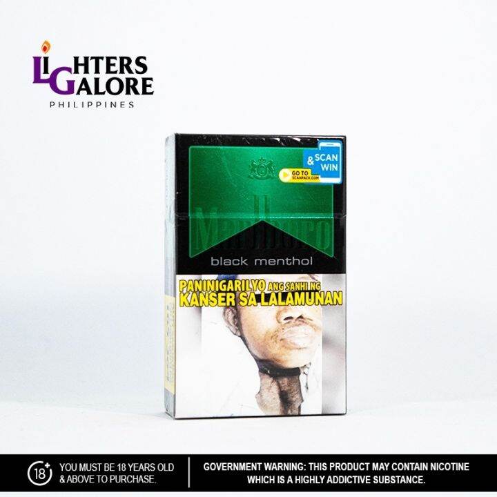 Lighters Galore MARLBORO BLACK MENTHOL (PACK) Lazada PH