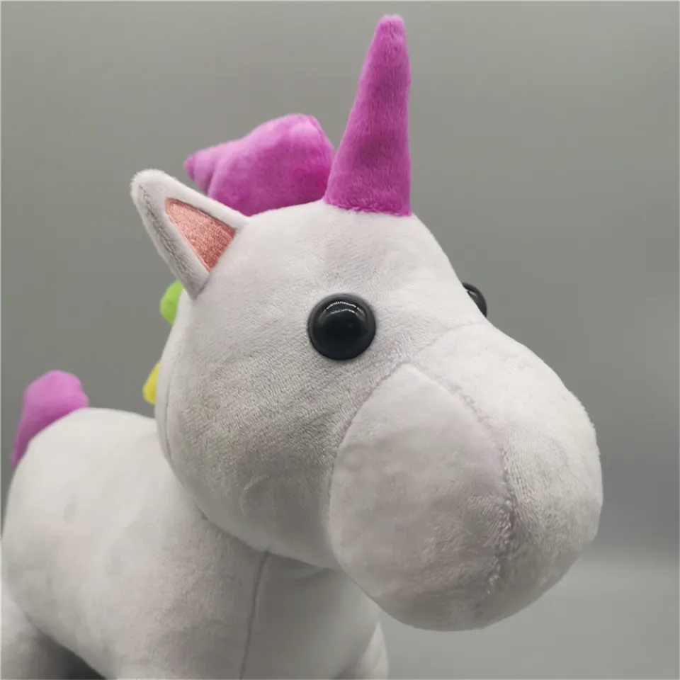 robloxing Adopt Me Pets Unicorn Legendary Pets Plush Toys Animal Jugetes  Game Peluche Action Figures Cute Stuffed Dolls