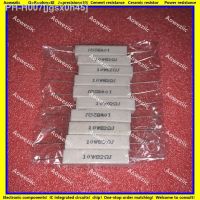 10Pcs RX27 Horizontal cement resistor 10W 82 ohm 82 R 82 RJ 10W82RJ 10W82ohm Ceramic Resistance precision 5 Power resistance