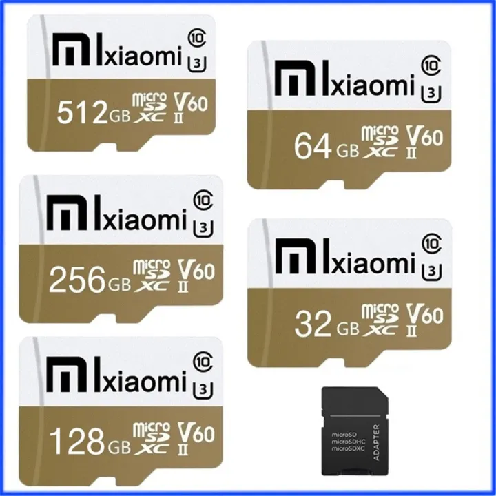 Original XIAOMI Memory Card V60 SDXC Micro TF SD Card 512GB 256GB 128GB
