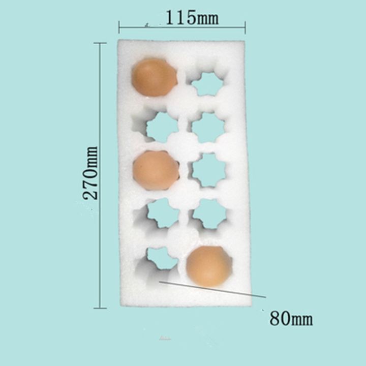 250x110x75mm-epe-foam-for-10-holes-eggs-packaging-materials-packing-pallet-egg-storage-box-pallet-tray-holder