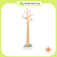 Tender Leaf Toys เฟอร์นิเจอร์เด็ก เฟอร์นิเจอร์ไม้ เสาไม้แขวนเสื้อ Forest Coat Stand