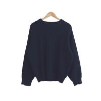 Oversized Loose Women Knitted Sweaters O-neck Long Sleeve Pullovers Vintage Ladies Jumpers Rose Green Knitwear Femme Pull