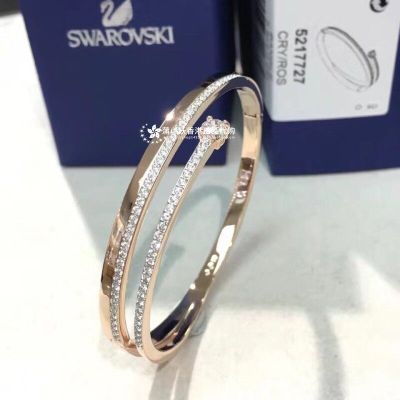 100% Swarovskiของแท้♈SALE Outlets♈Swarovskiแท้ swarovski กำไลข้อมือ กำไลผู้หญิง กำไลแฟชั่น  สไตล์เกาหลี สวารอฟส ของแท้ 100%  ของขวัญสำหรับคนพ