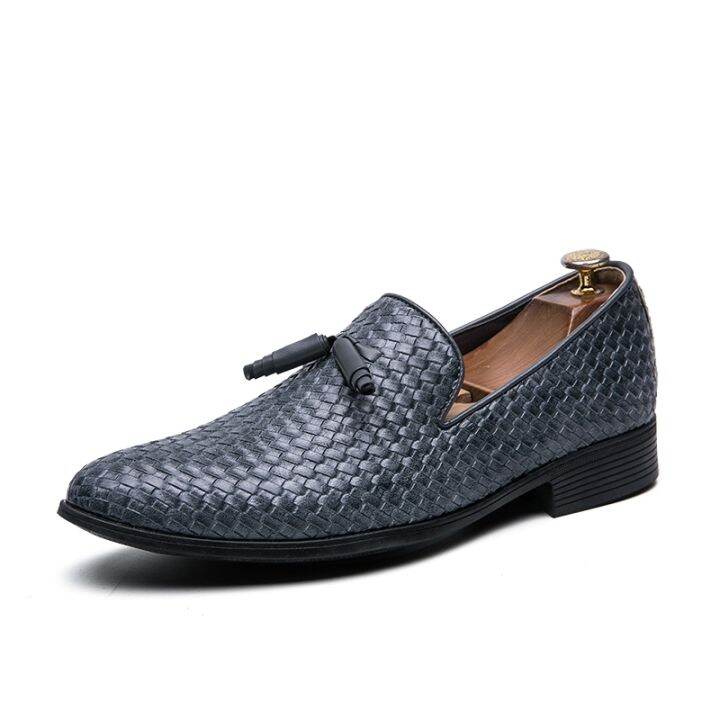 ผู้ชายพู่-loafers-แฟชั่นผู้ชายรองเท้า-slip-on-mens-shoes