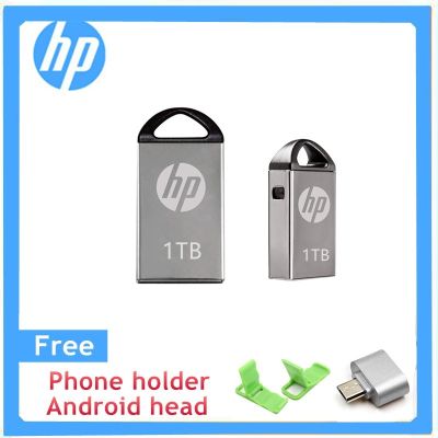Ready Stock! HP V221W Metal Mini USB Flash Drive 64GB 128GB 256GB Pen Drive