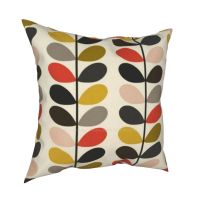 Orla Kiely Multi Stem Home โซฟารถเอวโยนปลอกหมอน Orla Kiely Retro Pettern Scandinavian Mid Century ดอกไม้70S ดอกไม้