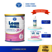 Lon sữa Leanmax Mom 850g - Dinh dưỡng cho mẹ bầu và sau sinh