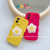 Phone Case เคส Xiaomi 13T Xiaomi13T Pro 5G Ins เคสของเเข็งสีใหญ่ลายคลื่นที่เรียบง่ายพร้อม2023แบบนิ่มขาตั้งรูปดอกทานตะวันดาวตก