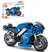 Bộ lego lắp ráp mô hình siêu xe moto cực ngầu