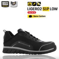 [ของแท้พร้อมส่ง] Safety Jogger รุ่น LIGERO2 S1P LOW รองเท้าเซฟตี้หุ้มส้น หัวนาโนคาร์บอน แผ่นใยกันทะลุ เบาพิเศษ