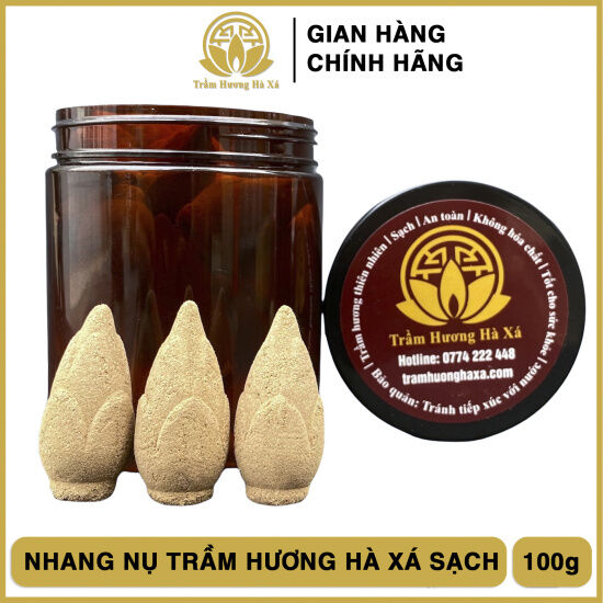 Nhang nụ trầm hương hà xá xông nhà 100g đồ thờ cúng phong thủy, tẩy uế - ảnh sản phẩm 1
