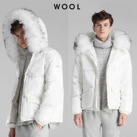 WOOL - MARS FUR DOWN (MEN) เสื้อ โค้ท ดาวน์ กันหนาว ฮู้ดถอดเฟอร์ได้ มี 2 สี